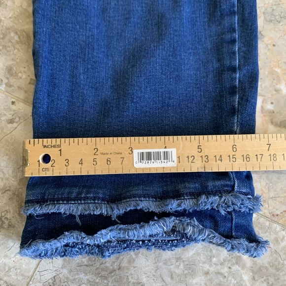 J. Jill Womens Size 16 Petite Authentic Fit Slim Ankle Denim Blue Jeans - Picture 7 of 10